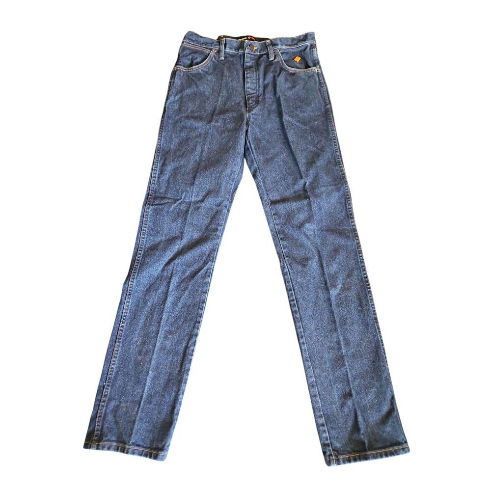 Wrangler Flame Resistant Darkwash Wotk Jeans Cat2 NWOT